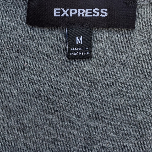 Express silver sequined circle pattern dress with major shine / Sz Medium - Picture 3 of 4